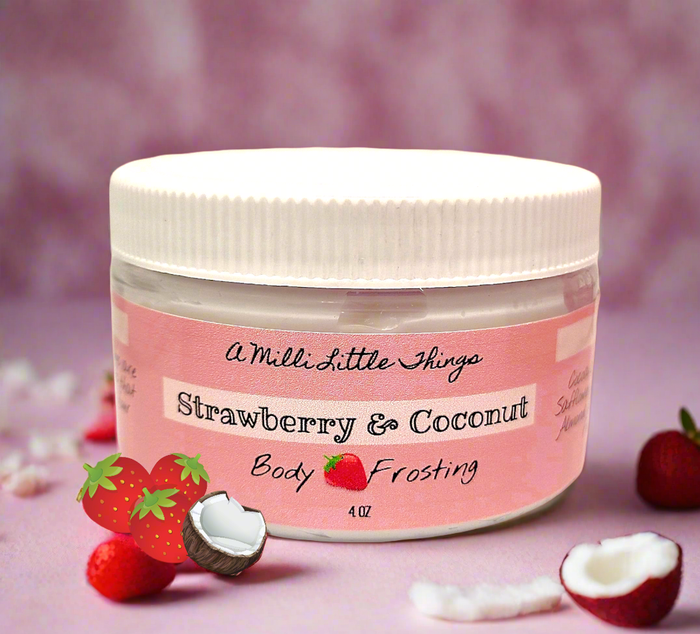 Strawberry Coconut Frosting