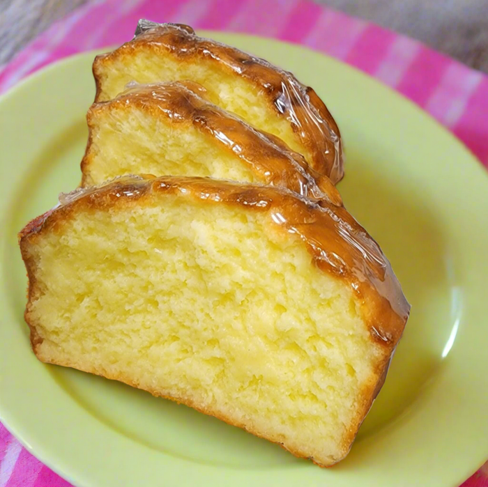 Lemon Poundcake Soap Slice