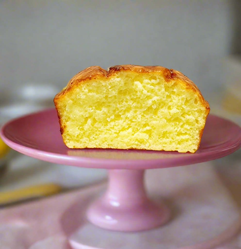 Lemon Poundcake Soap Slice